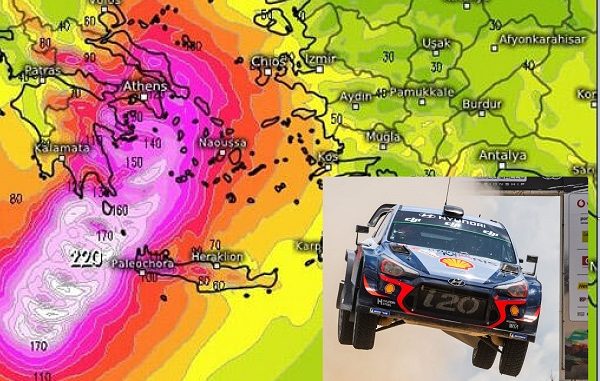 Tulpar fırtınası Türkiye Rallisi.