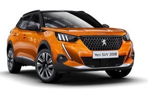 2021 Peugeot 2008 fiyat listesi.