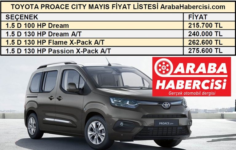 Hafif Ticari Araç Fiyatları Toyota. 0 Km Araba Fiyatları.