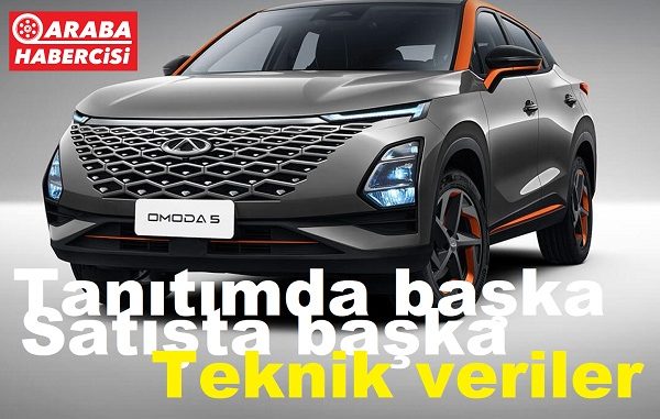 Chery teknik özellikleri farklı çıktı