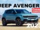 Jeep Avenger Fiyat Listesi Nisan 2023