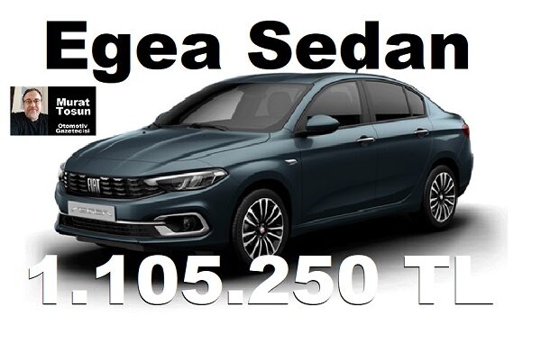 Fiat Egea Sedan Tofaş fiyat listesi