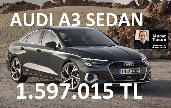 Audi A3 Fiyat Listesi Ağustos 2023