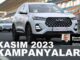 0 km araba kampanyaları Kasım 2023.