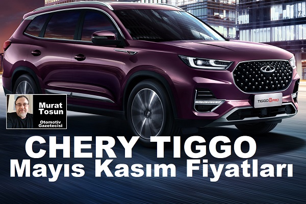 Chery Tiggo Fiyat Listesi Kasım 2023. 2023 Chery Tiggo. 0 Km Tiggo Pro.