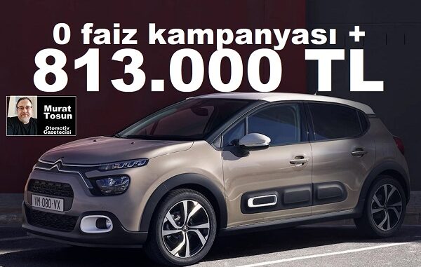 Citroen C3 Fiyat Listesi Kasım 2023.