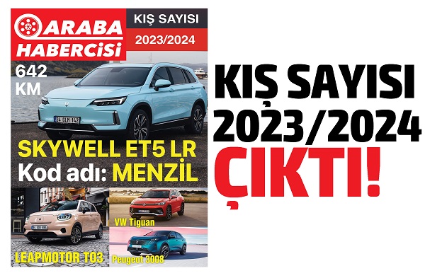 Araba Habercisi Dergisi Kış Sayısı 2024. Otomobil Dergileri 2024.