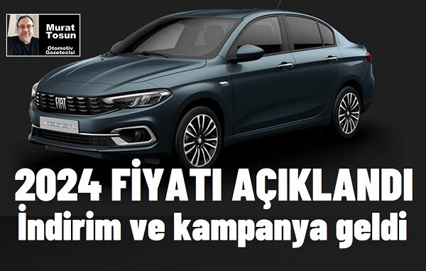 2024 Fiat Egea Sedan Fiyat Listesi