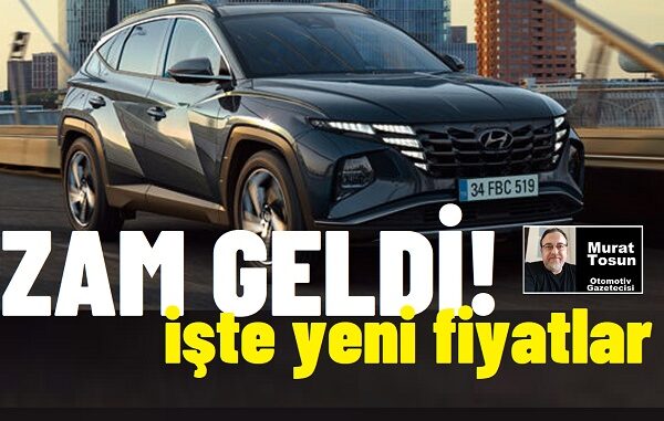 Hyundai Tucson Fiyatları Ocak 2024