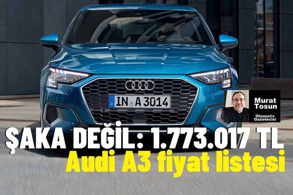 Audi A3 Fiyat Listesi Şubat 2024. 2024 Audi 0 Km. Audi 2024 0 Km.