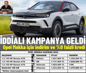 Opel Mokka Kampanya Haziran 2024