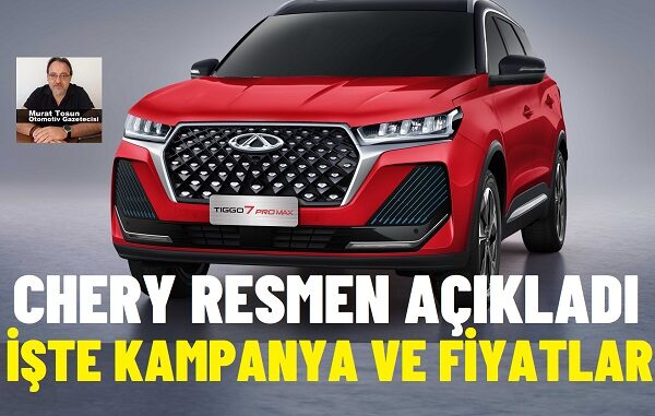 Chery Kampanya Temmuz 2024.