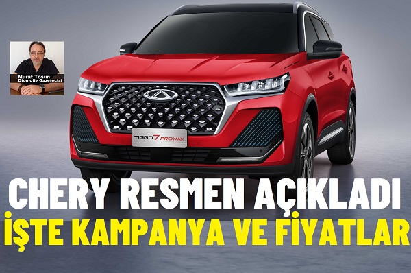 Chery Kampanya Temmuz 2024.