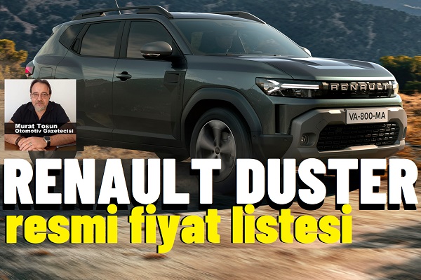 Renault Duster Fiyat Listesi.