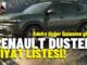 Renault Duster Fiyat Listesi.