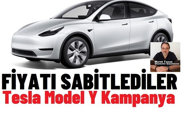 Tesla Kampanya Model Y.