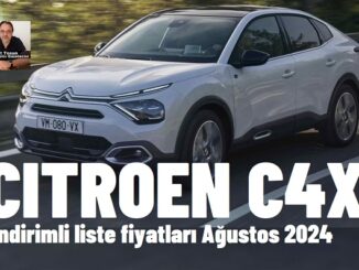 Citroen C4X Fiyatlar 2024.