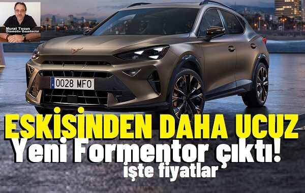 Yeni Cupra Formentor Fiyat.