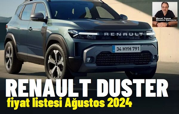 Yeni Duster Fiyat 2024.