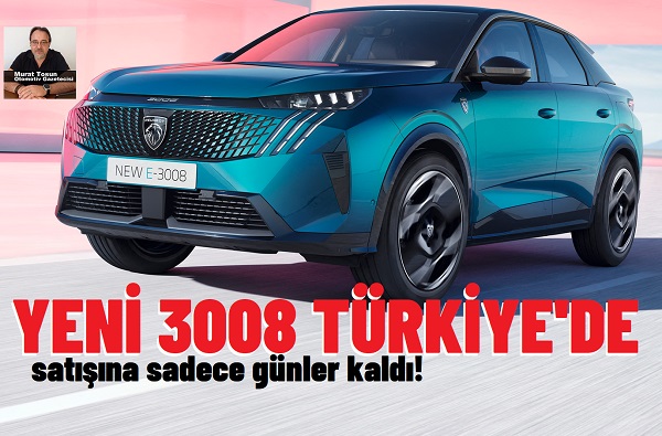 Yeni Peugeot 3008 Eylül.