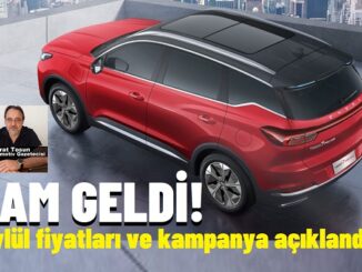 Chery Fiyat Listesi Eylül 2024.