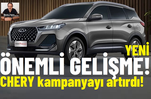 Chery Kampanya indirim kredi