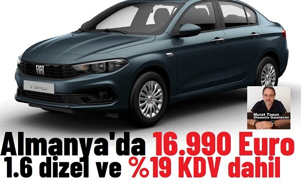 Fiat Egea Sedan Almanya.