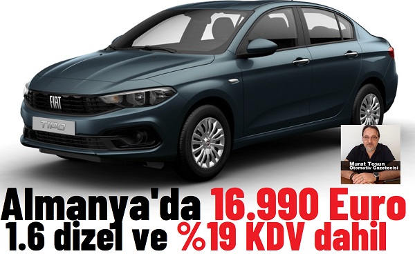 Fiat Egea Sedan Almanya.