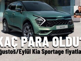 Kia Sportage Eylül 2024.