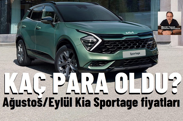 Kia Sportage Eylül 2024.