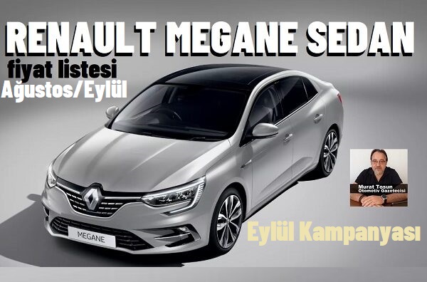 Renault Megane Eylül 2024.