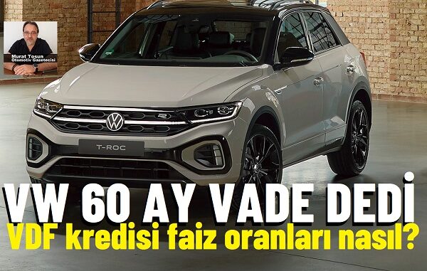 Volkswagen VDF Kredi Kampanyası.