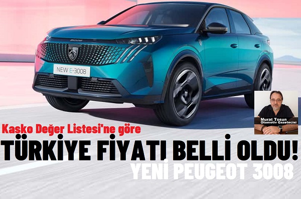 Yeni Peugeot 3008 Fiyatları.