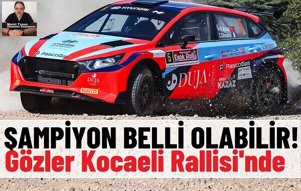 Kocaeli Rallisi 2024 TOSFED