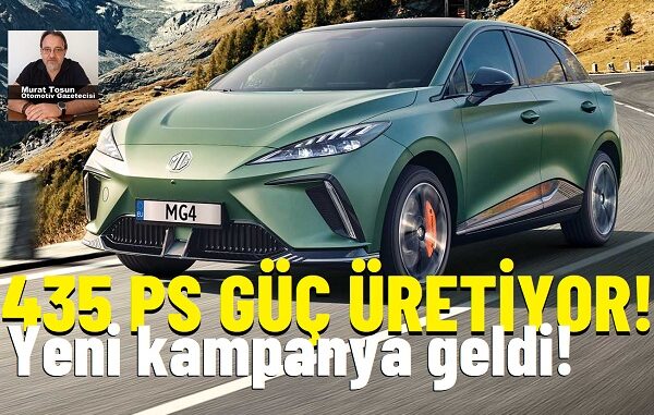 MG4 XPOWER Fiyat Kampanyalı.