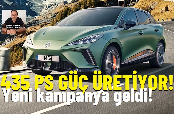 MG4 XPOWER Fiyat Kampanyalı.