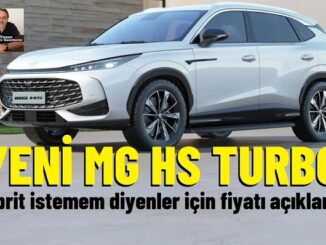 Yeni MG HS Turbo.