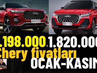 Chery Fiyatlar 2024 SUV.