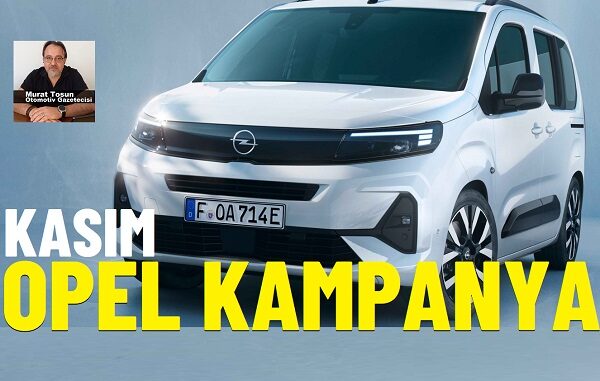 Opel Kampanya Kasım 2024.