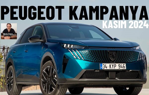 Peugeot Kampanya Kasım 2024.