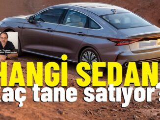 Sedan modellerin satışları 2024.