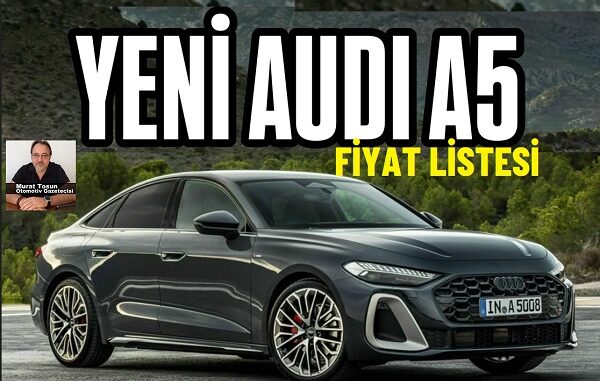 Audi A5 Fiyat Listesi.