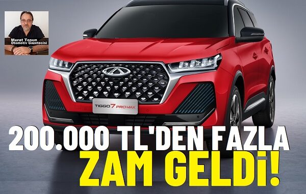 Chery Kampanya Aralık 2024.