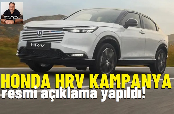 Honda HRV Kampanya Fiyatlar.