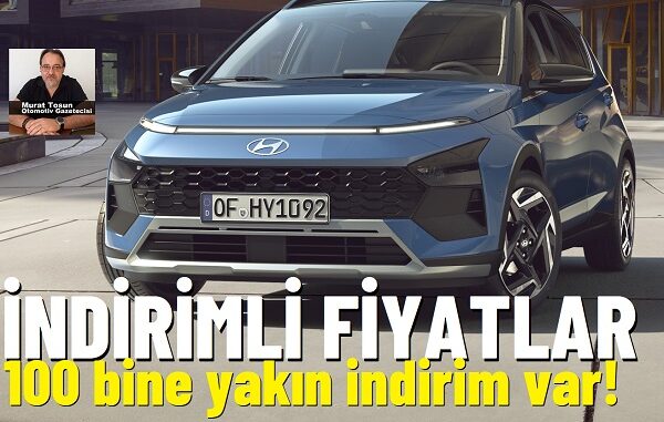 Hyundai Bayon Fiyatlar Aralık 2024.