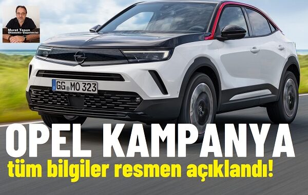 Opel Kampanya Aralık 2024.