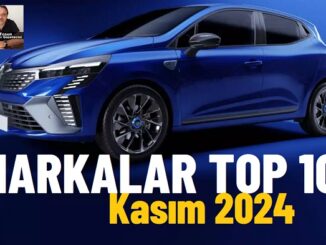 Otomobil Markaları Kasım 2024.