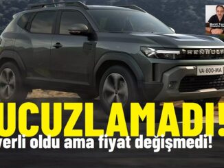 Renault Duster Aralık 2024.