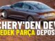 Chery Yedek Parça 2025.