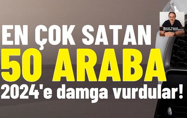 En çok satan arabalar.